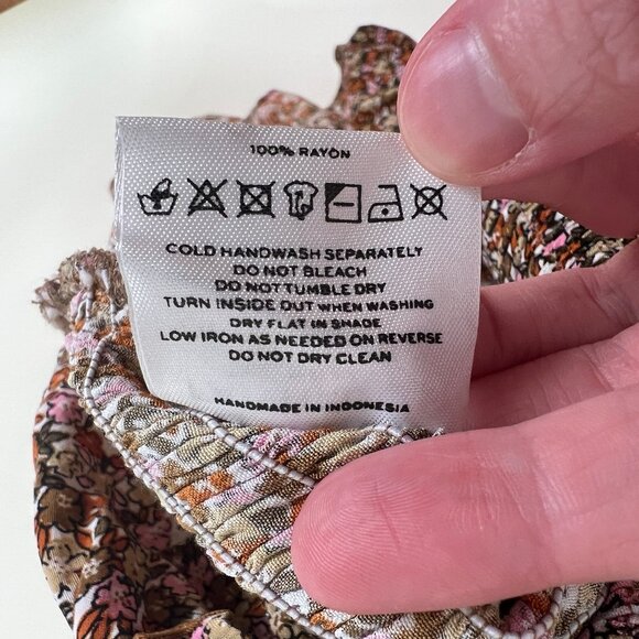 Faithfull the Brand Es Saada Mini Sun Dress Feminine Sexy Fitted Wedding Guest - Picture 9 of 13